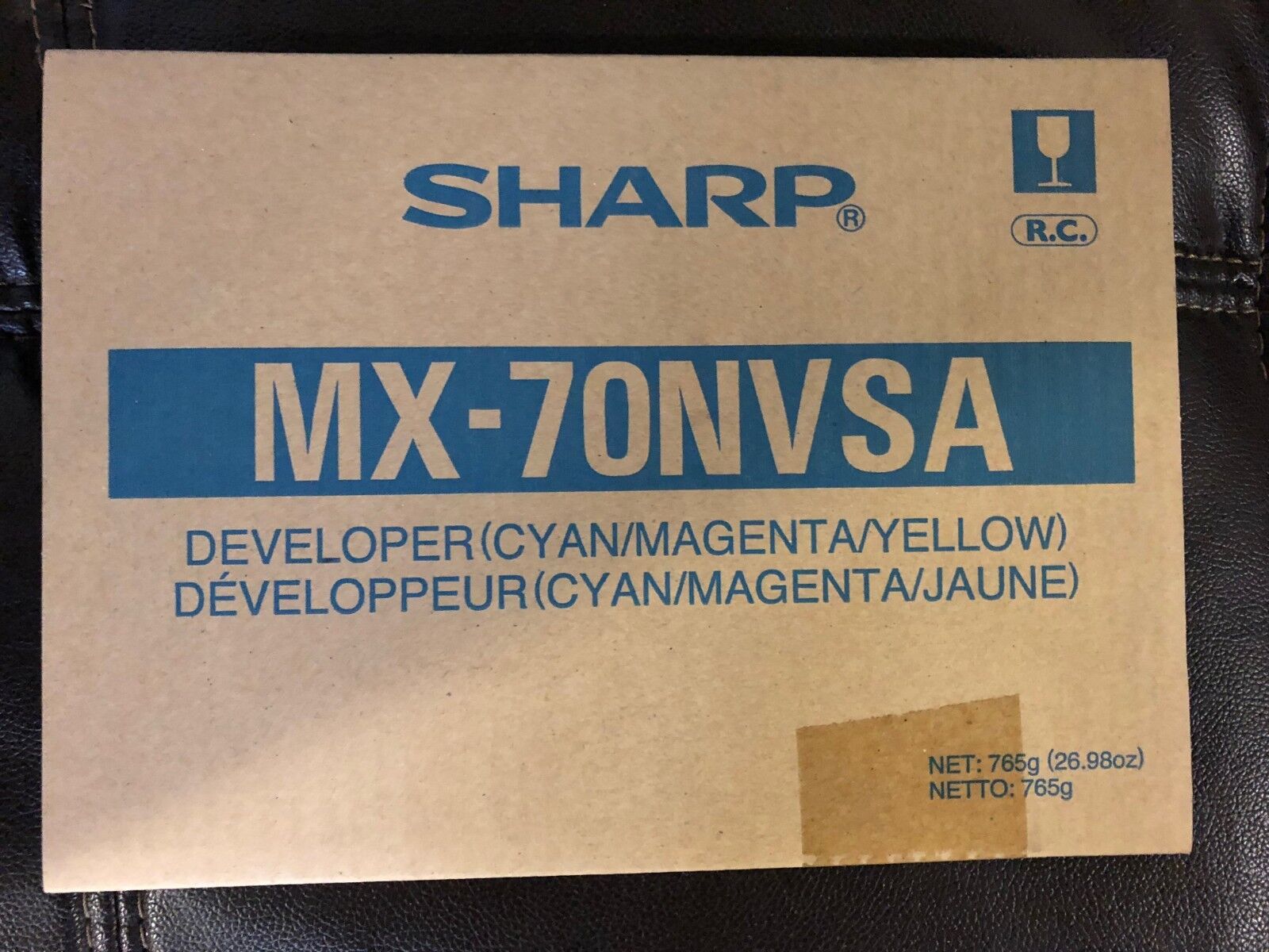 BRAND NEW OEM Sharp MX-70NVSA Color Developer