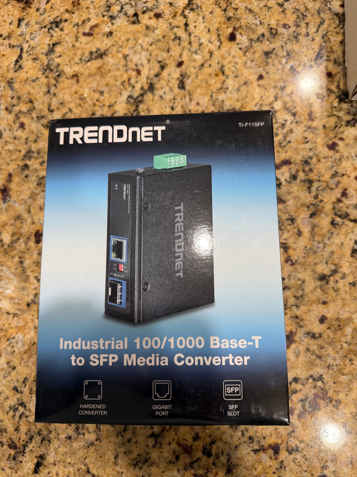 Trendnet TIF11SFP Hardened Media Converter 100/1000Base-T