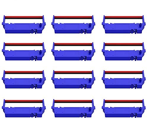 12 PCS Black Red Compatible Printer Ink Ribbon Replacement Star RC700BR SP712