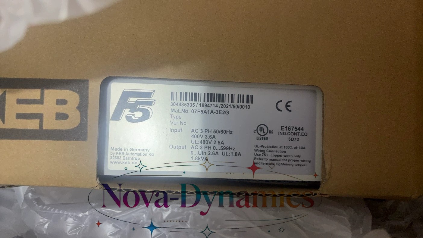 1PC NEW KEB FREQUENCY CONVERTER 07F5A1A-3E2G Free Tax