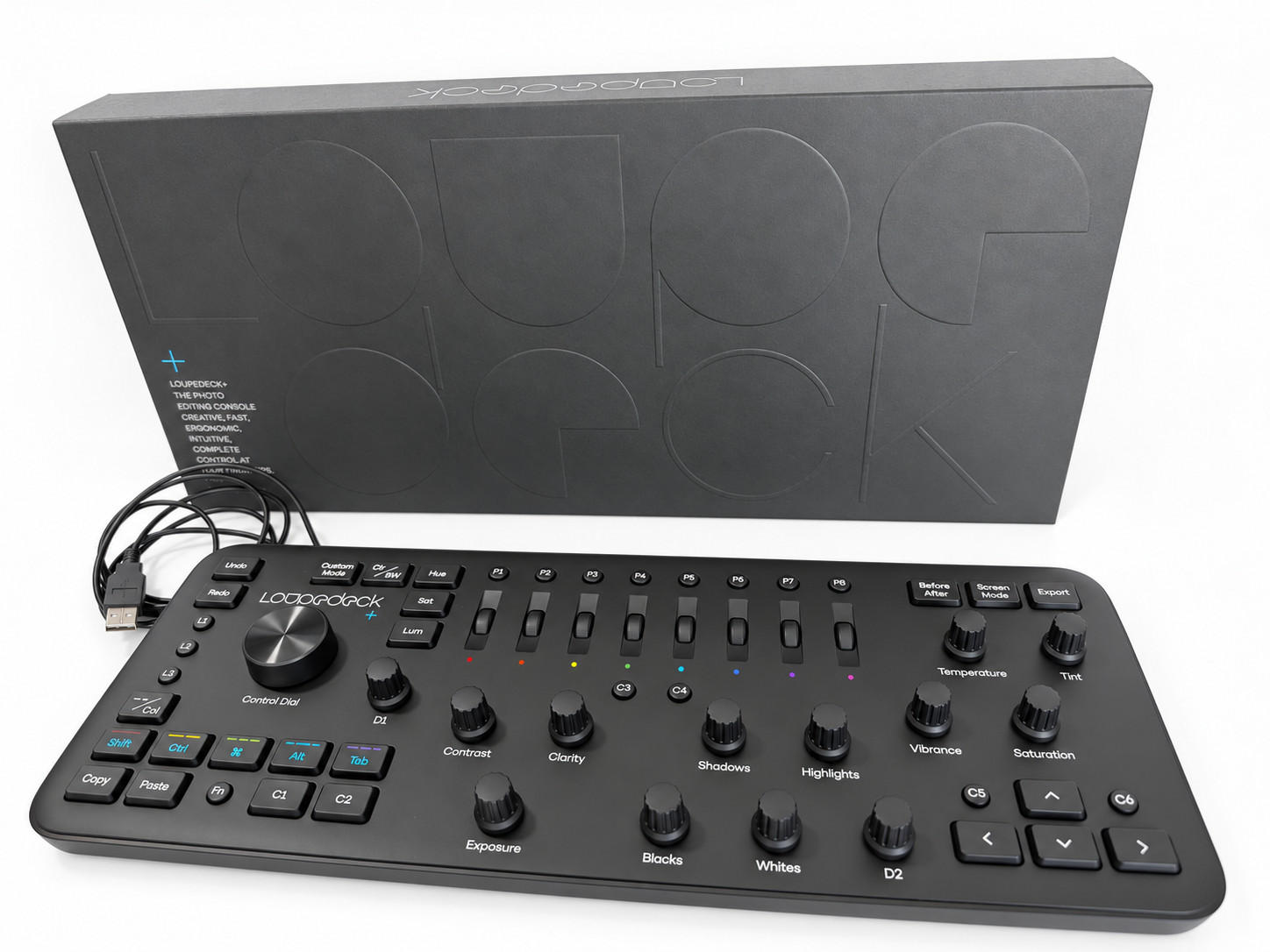 Loupedeck Plus + LD Photo & Video Editing controller Console USB