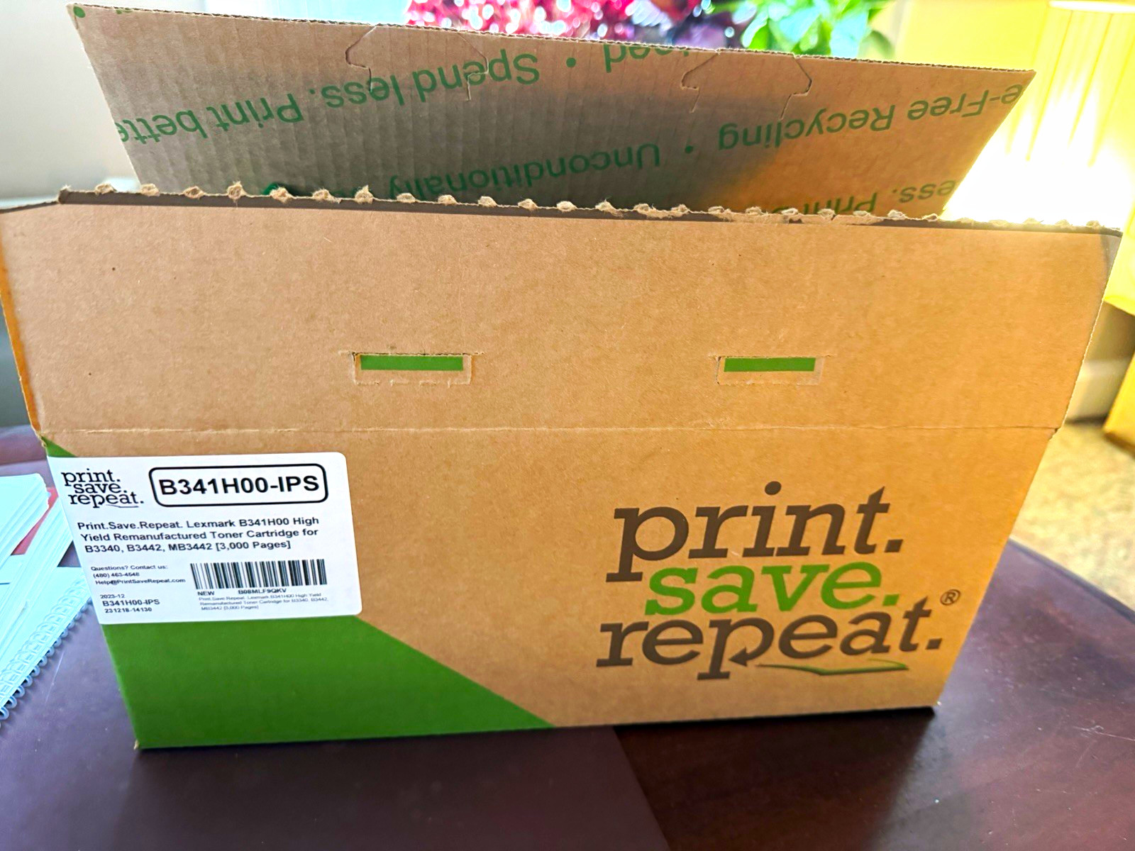 Print.Save.Repeat. B341H00-IPS Reman Black Laser Toner for Lexmark B3340