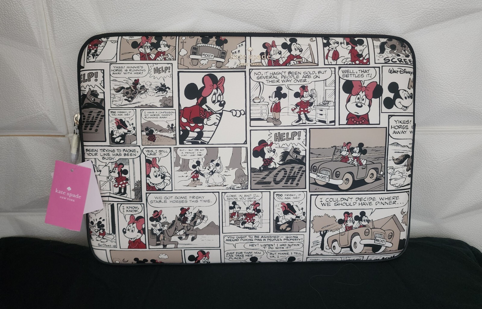 KATE SPADE Minnie Mouse Laptop Sleeve 15" Limited Edition *NWT Orig. $129