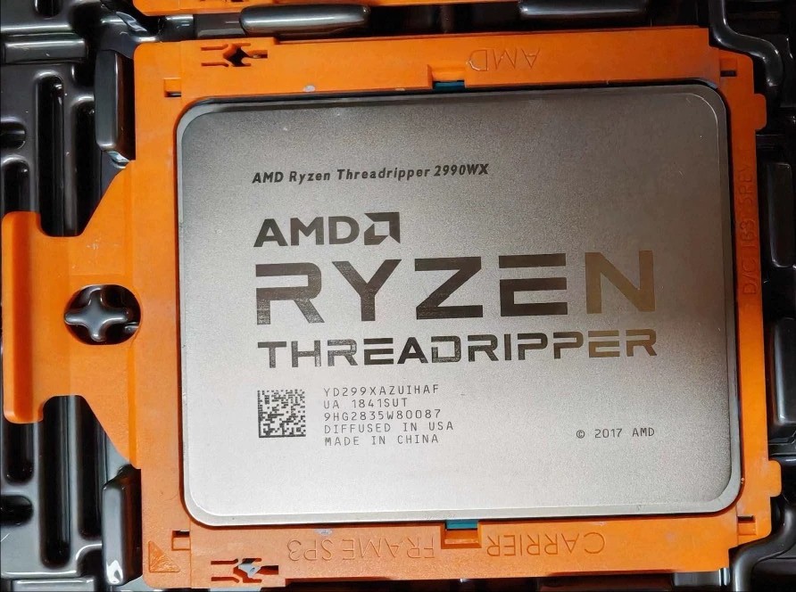 AMD Ryzon Threadripper 2990WX 3.0-4.2GHz 32 core 64MB sTR4 CPU processor 2990wx