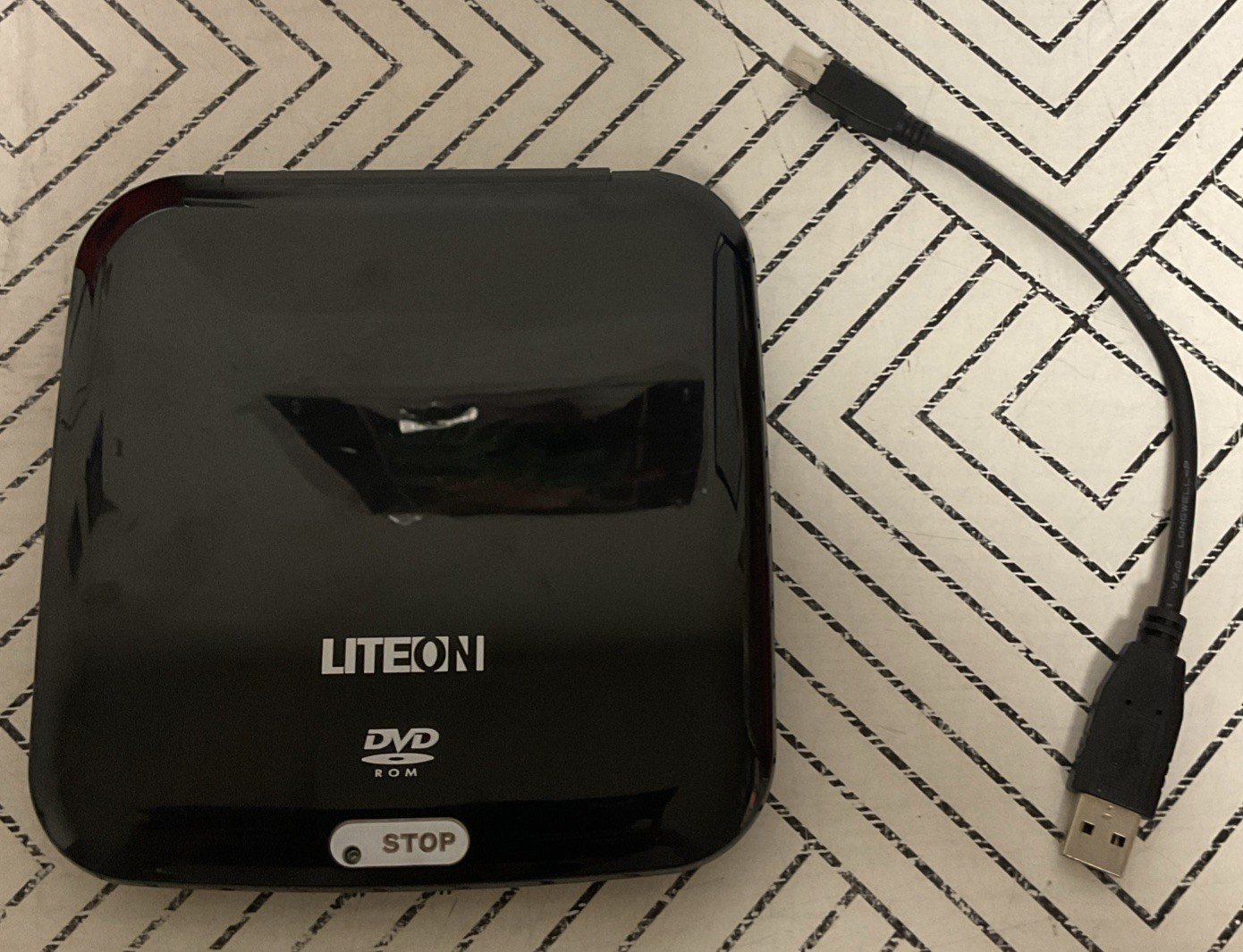 🥥 Liteon External Slim DVD-ROM 8X Top Load Design (GREAT CONDITION‼️)AS IS👇