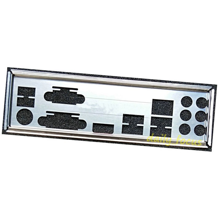I/O IO Shield For Gigabyte GA-H87M-D3H & GA-B85M-D3H Backplate Motherboard