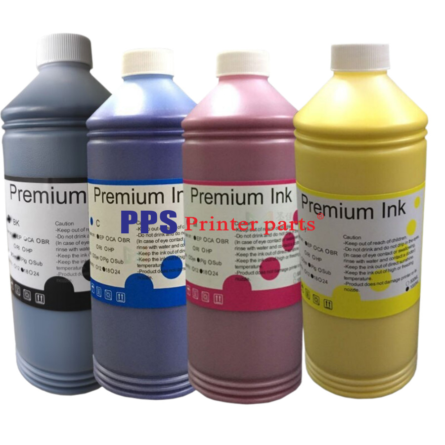 4*1000ML Refill pigment ink For Epson T02Q WF-C20600a T02Q1-T02Q4 printer