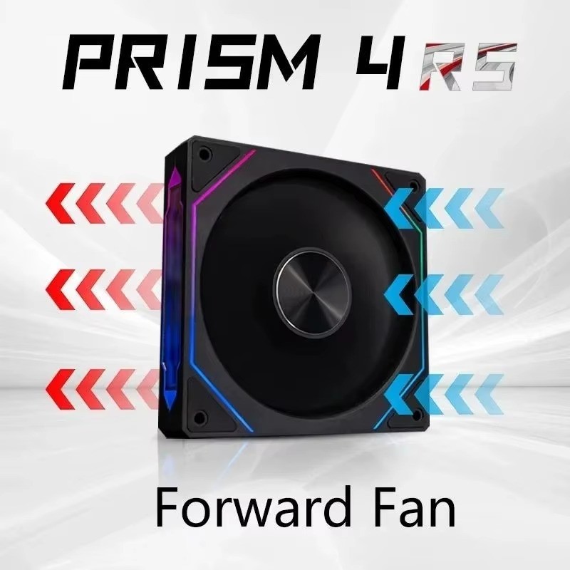 120mm PC Case Fan LDPCSJ PRISM 4 RS ARGB 4-Pin 12V Quiet Cooling