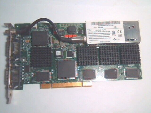 Video Graphics Card PCI IBM 25P1899 Matrox MGI G2+/QUAD-PL/TVN 906-07 G200 MMS