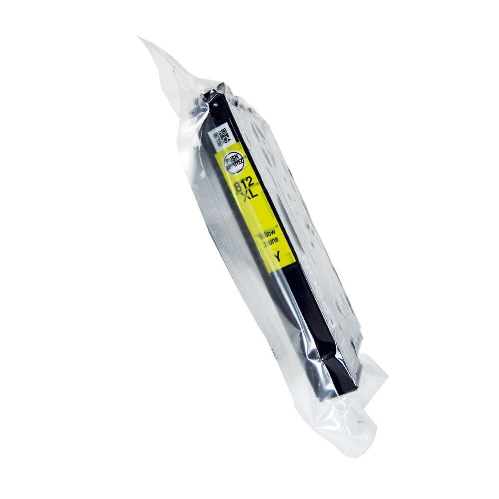 Genuine Epson 812XL High Yield Yellow Ink Cartridge (T812XL420-S)