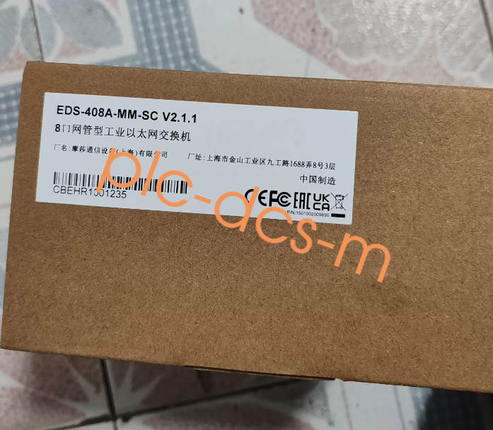 1PCS NEW MOXA EDS-408A-MM-SC V2.1.1 Switch shipping Via DHL/Fedex