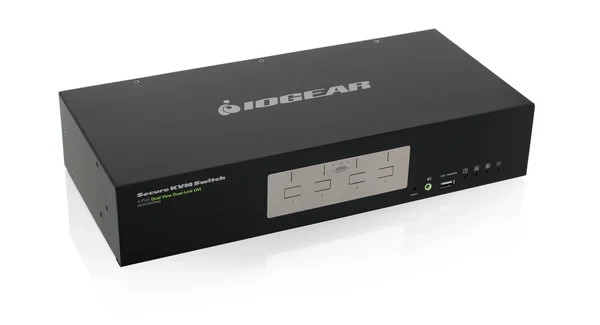IOGEAR GCS1224TAA3 4-Port Dual View Dual-Link DVI Secure KVM Switches