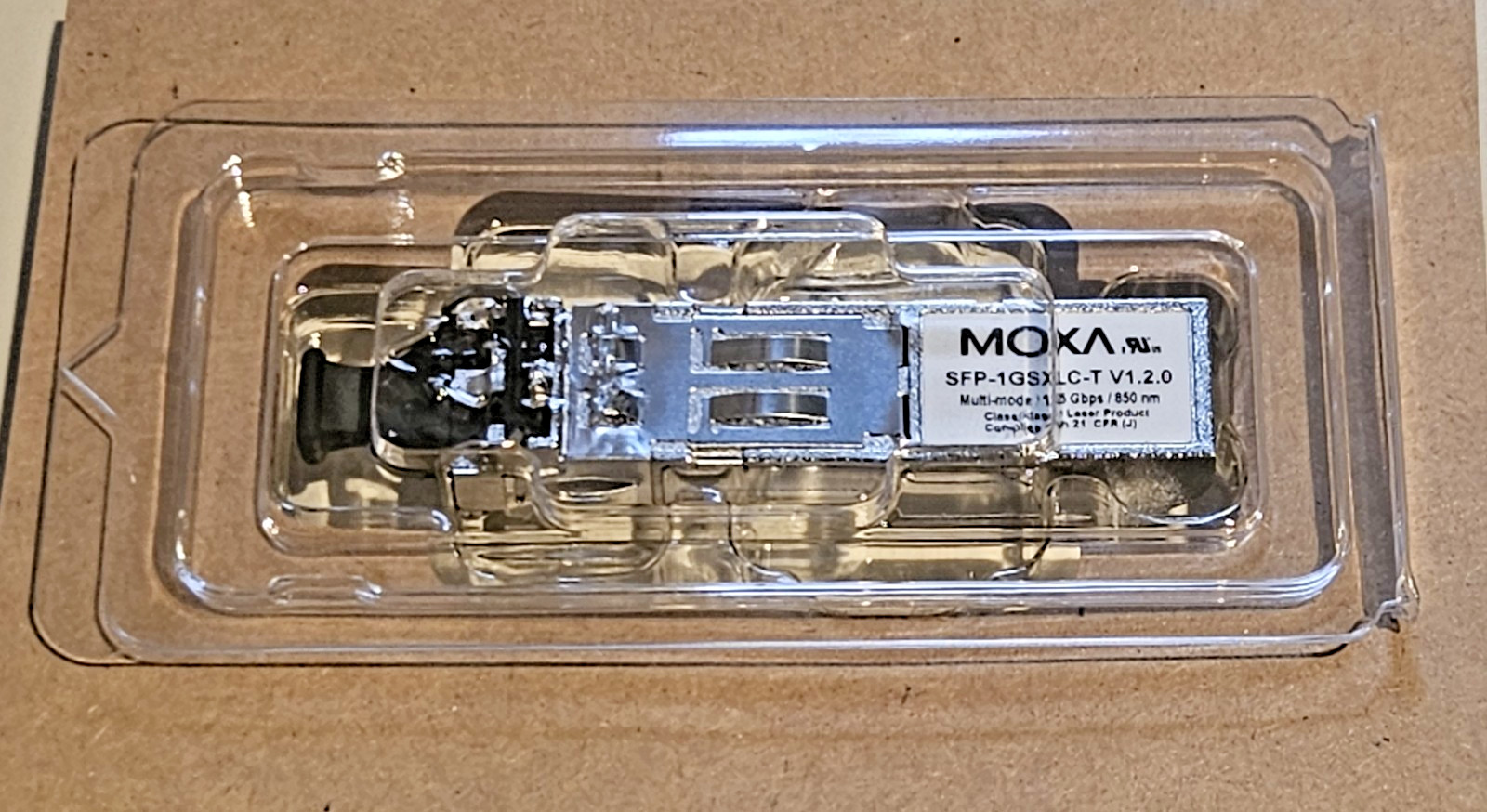 Moxa SFP-1GSXLC-T Gigabit SFP 1000Base-SX LC Multi-Mode 500m Industrial