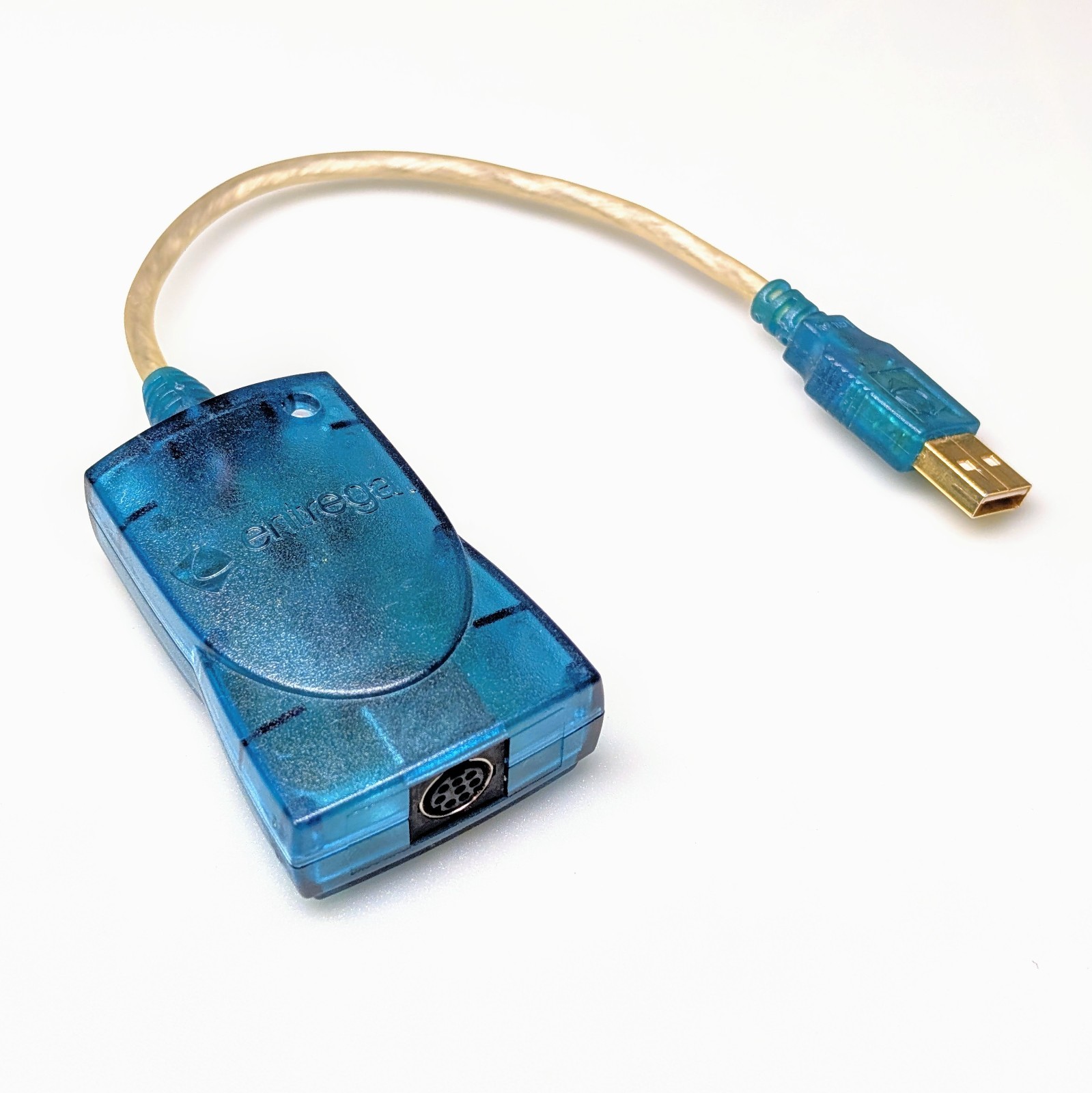 Entrega (Xircom PortGear PGMSD8) U1-D8 USB DIN8 Serial Adapter Vintage Macintosh