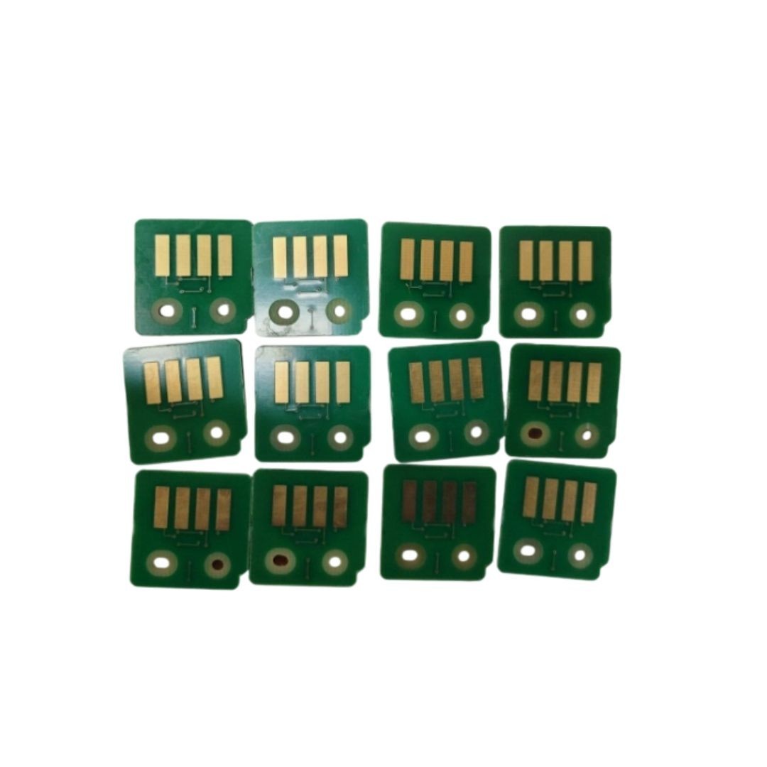 12PCS High Yield Toner Refill Reset Chip Compatible with Dell C7765dn Color Lase
