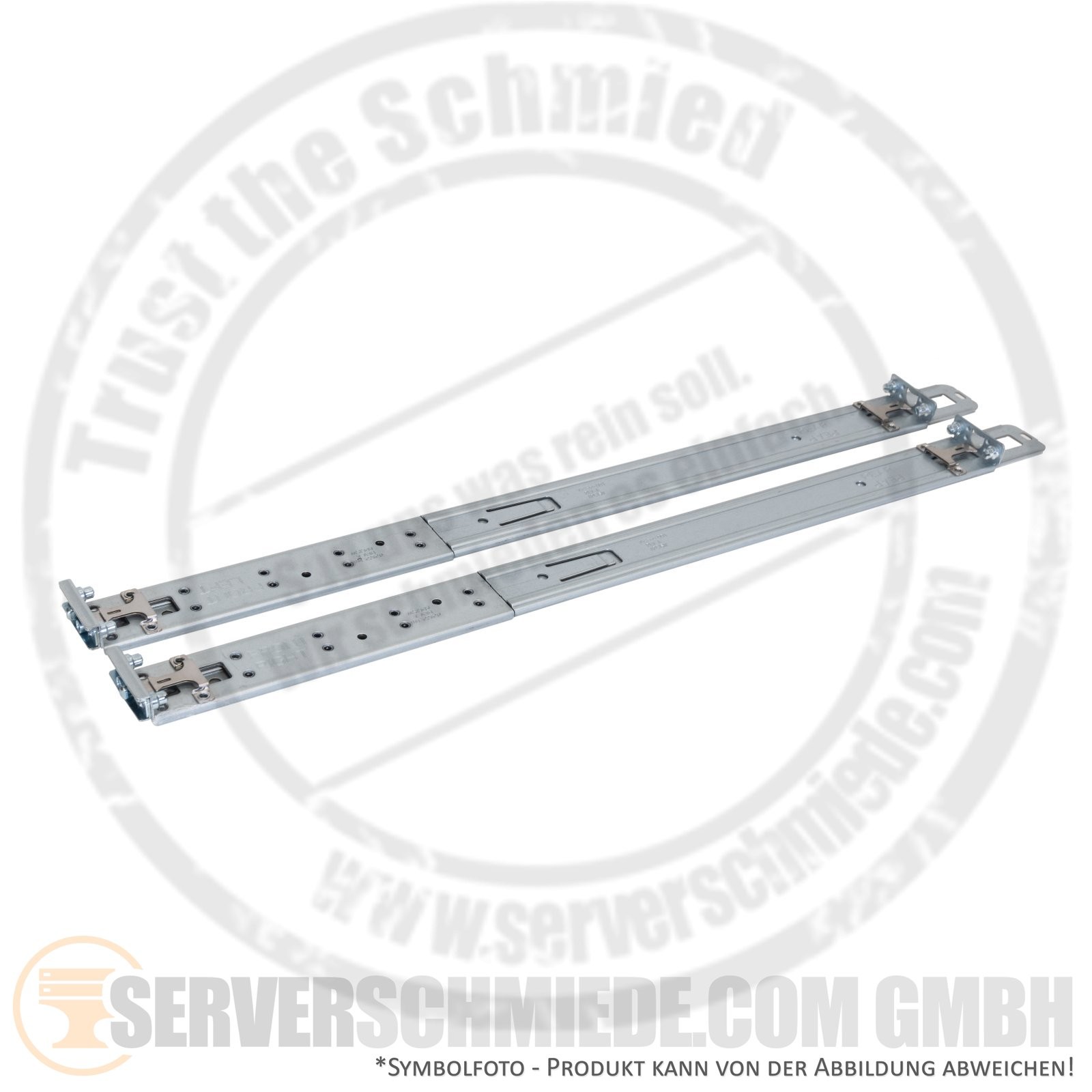 HP 19" Rack Rails Rails Full Extension 1U Short Friction Rail Kit DL20 Gen10 76467