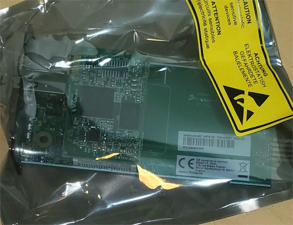 NEW Eaton Cybersecure Gigabit NETWORK-M2 Card for UPS and PDU