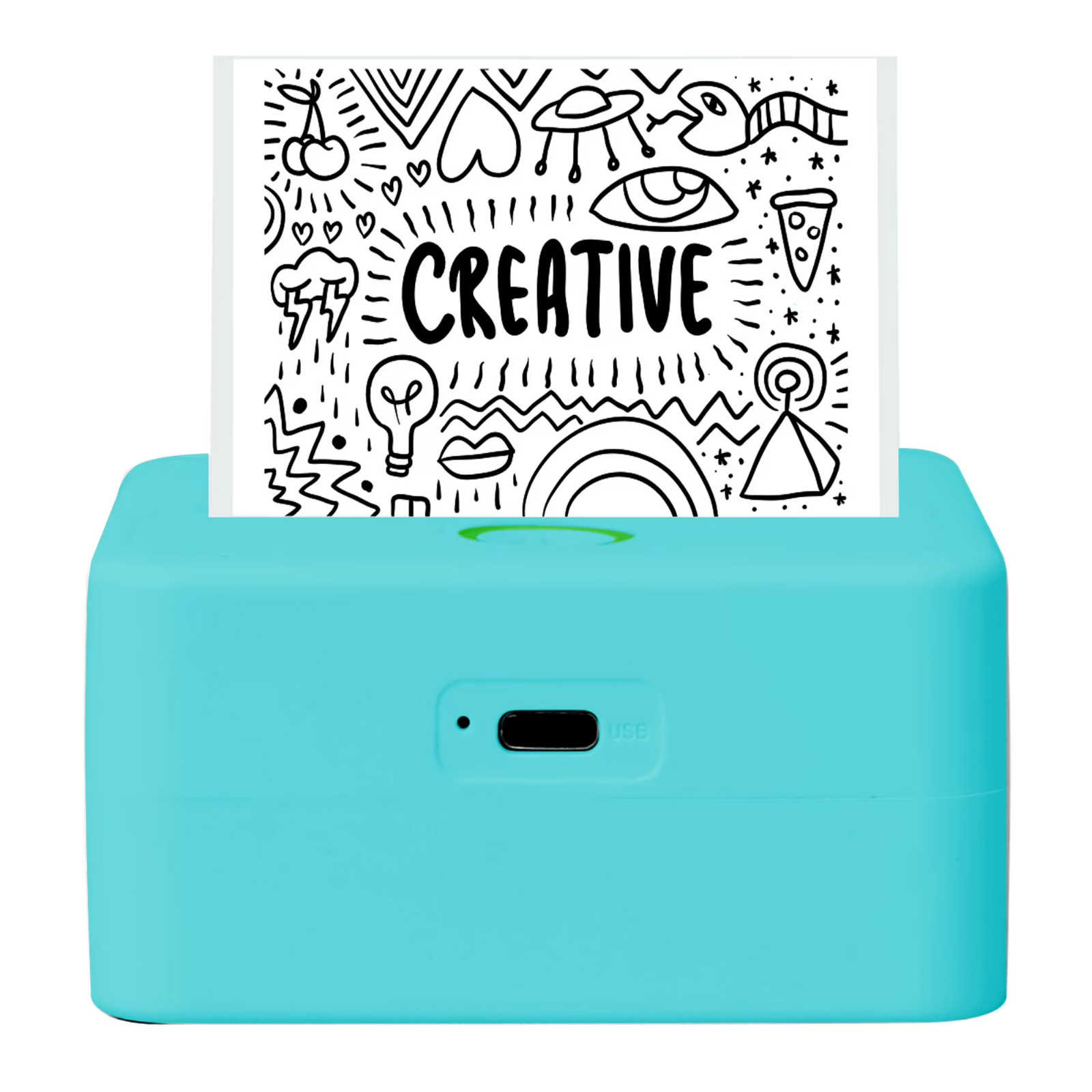 Core Innovations CTP500 Bluetooth Mini Portable Inkless Thermal Printer & Label 
