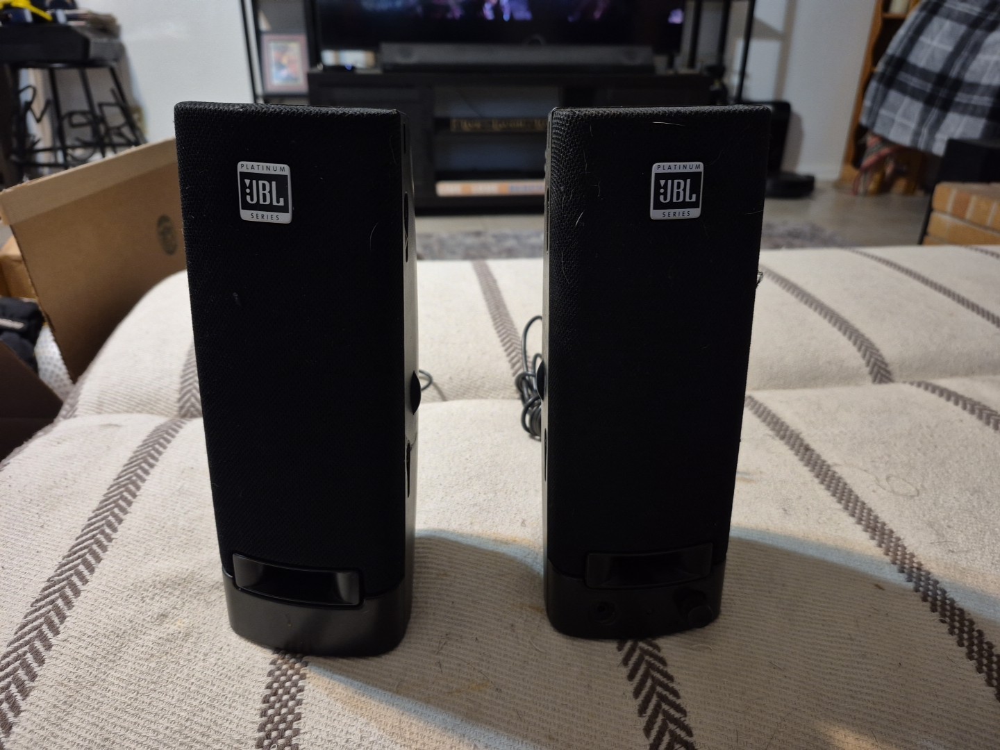 JBL Platinum Series SP08A11 HP Computer Speakers No Power Cord