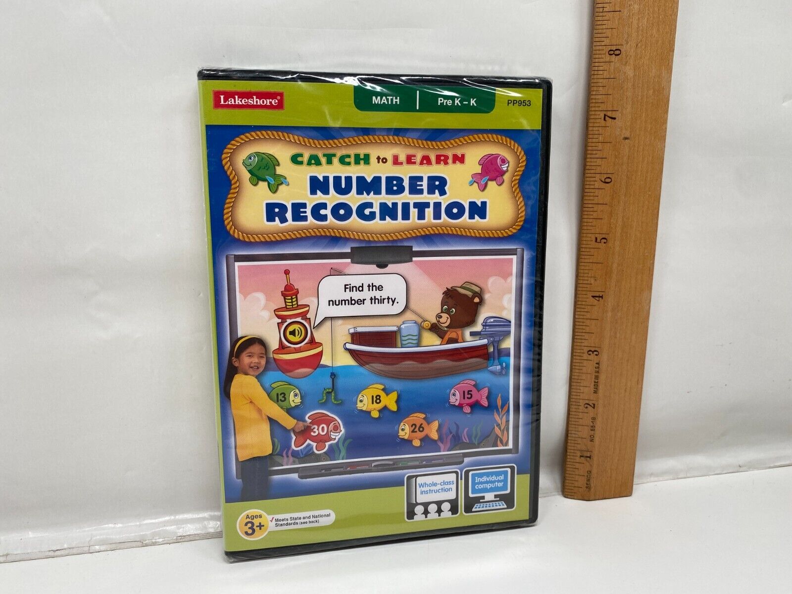 Catch to Learn Number Recognition: Math, Pre K-K (PC / MAC) NEW Homeschool Pre K