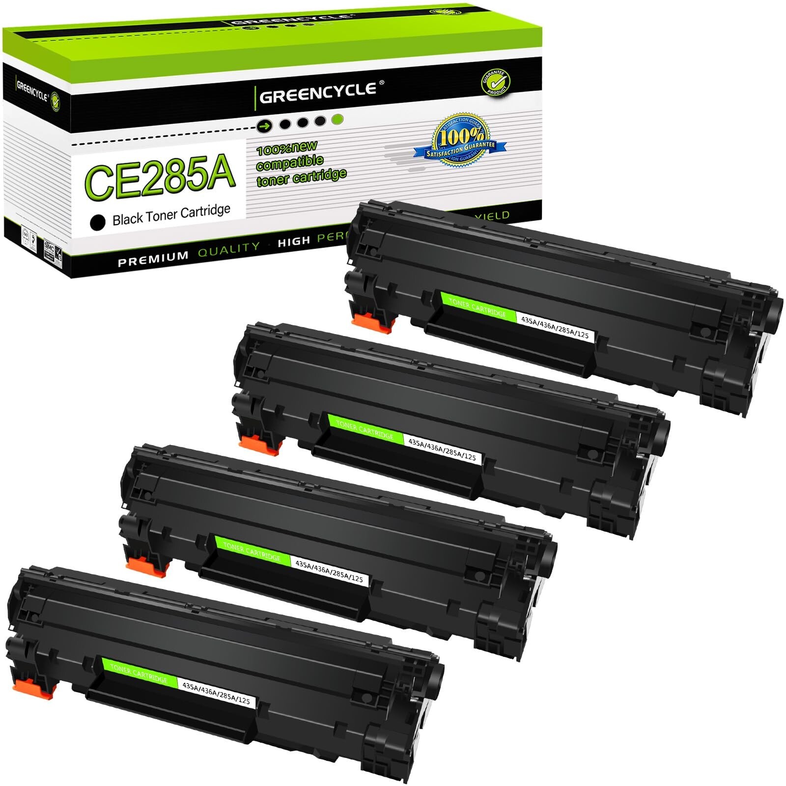 greencycle Compatible Toner Cartridge Replacement for HP 85A CE285A Universal...