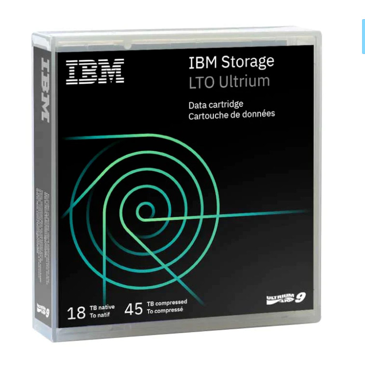 IBM LTO9 Tape Cartridge (5 Pack) Ultrium-9 Backup Tape - Brand New