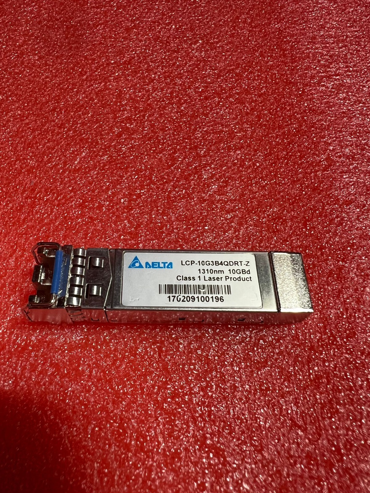 Delta Electronics 10Gb LR SFP+ 1300nm SMF 10GBASE-LR LCP-10G3B4QDRT-Z