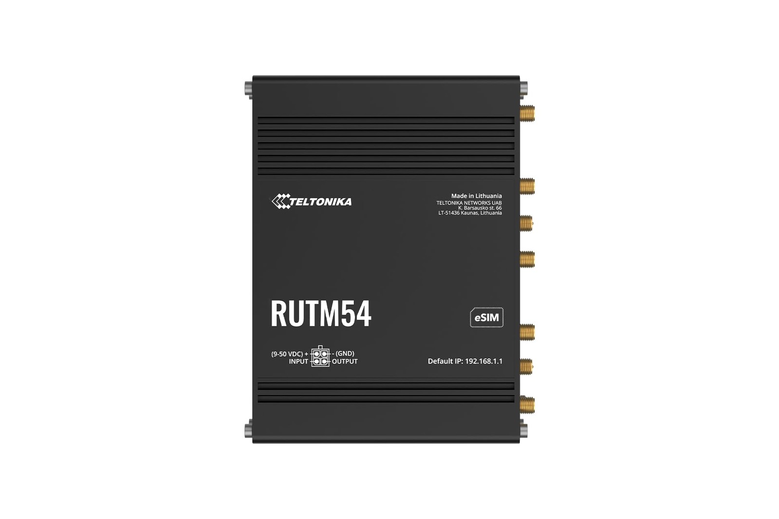 Teltonika Networks RUTM54000000 Rutm54 5G Router w/ Universal PSU