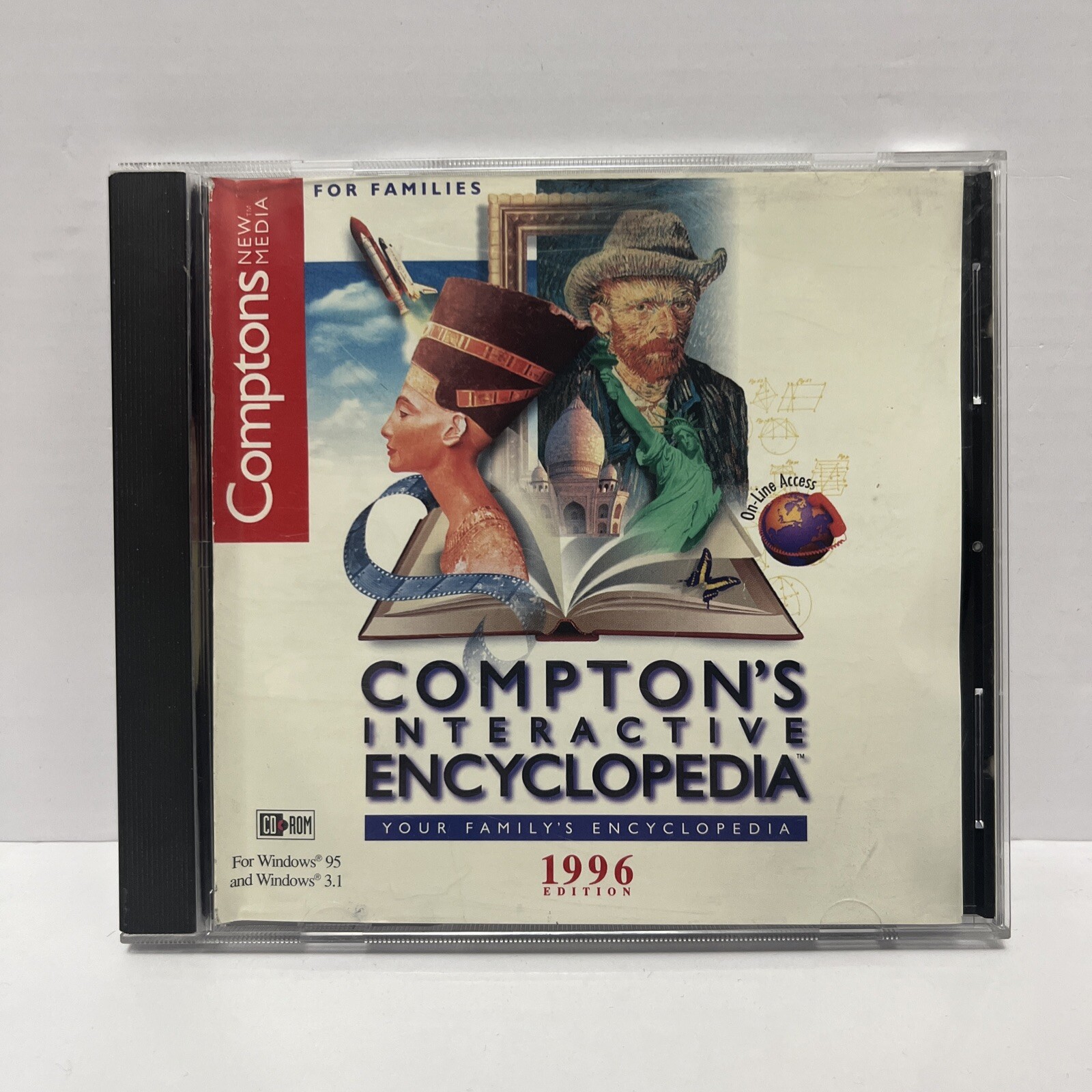 Compton's Interactive Encyclopedia 1996 for windows 