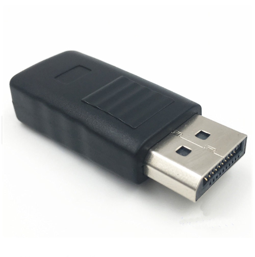 DisplayPort Male EDID Emulator Dummy Plug Adapter Ltd Lifetime Warranty