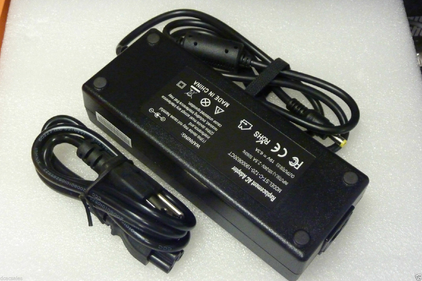AC Adapter For ASRock DeskMini X300 X300W Desktop 120W Power Supply Cord Charger