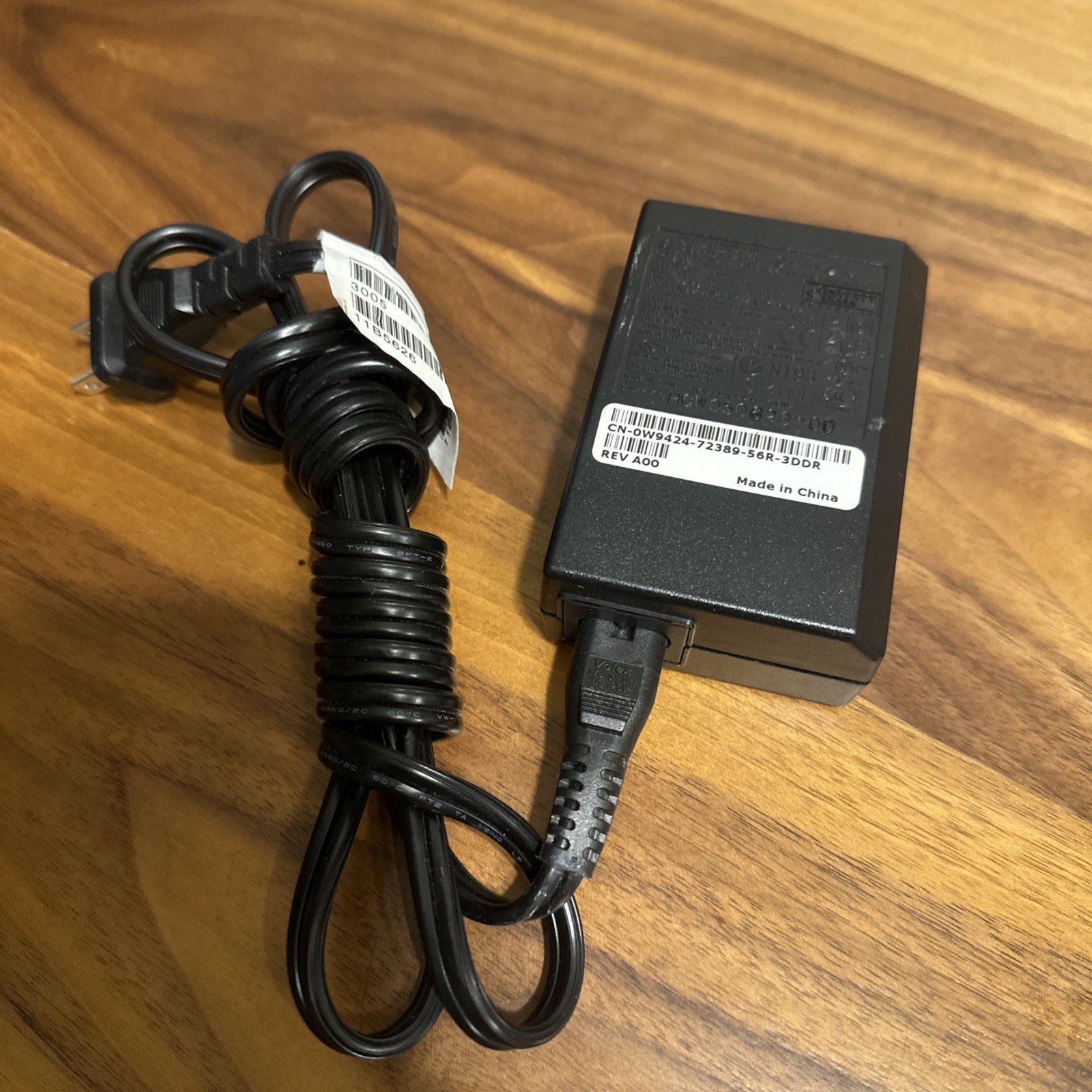 #B)W9424 Genuine DELL Printer Power Cord Printer 922 924 A940 A960 944 EADP-25AB