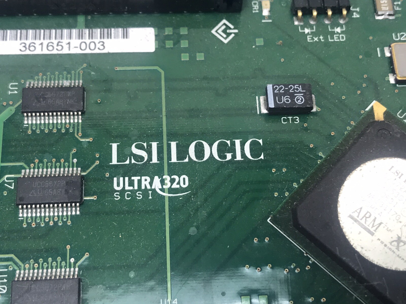 SUN/LSI Logic LSI20320A-R HP  L3-00056-01C single SCSI Host Bus Adapter