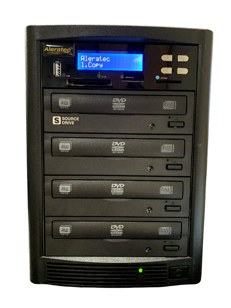 Aleratec 1:3 DVD/CD Flash Copy Tower Duplicator