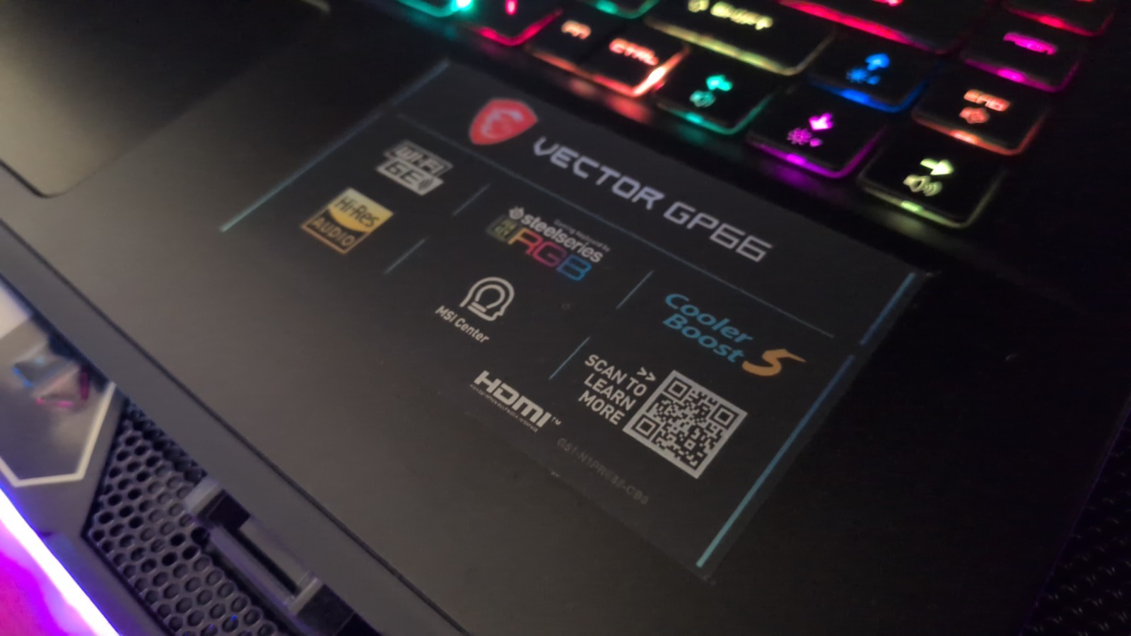 Upgraded MSI Vector GP66 12UGS Laptop & Accessories