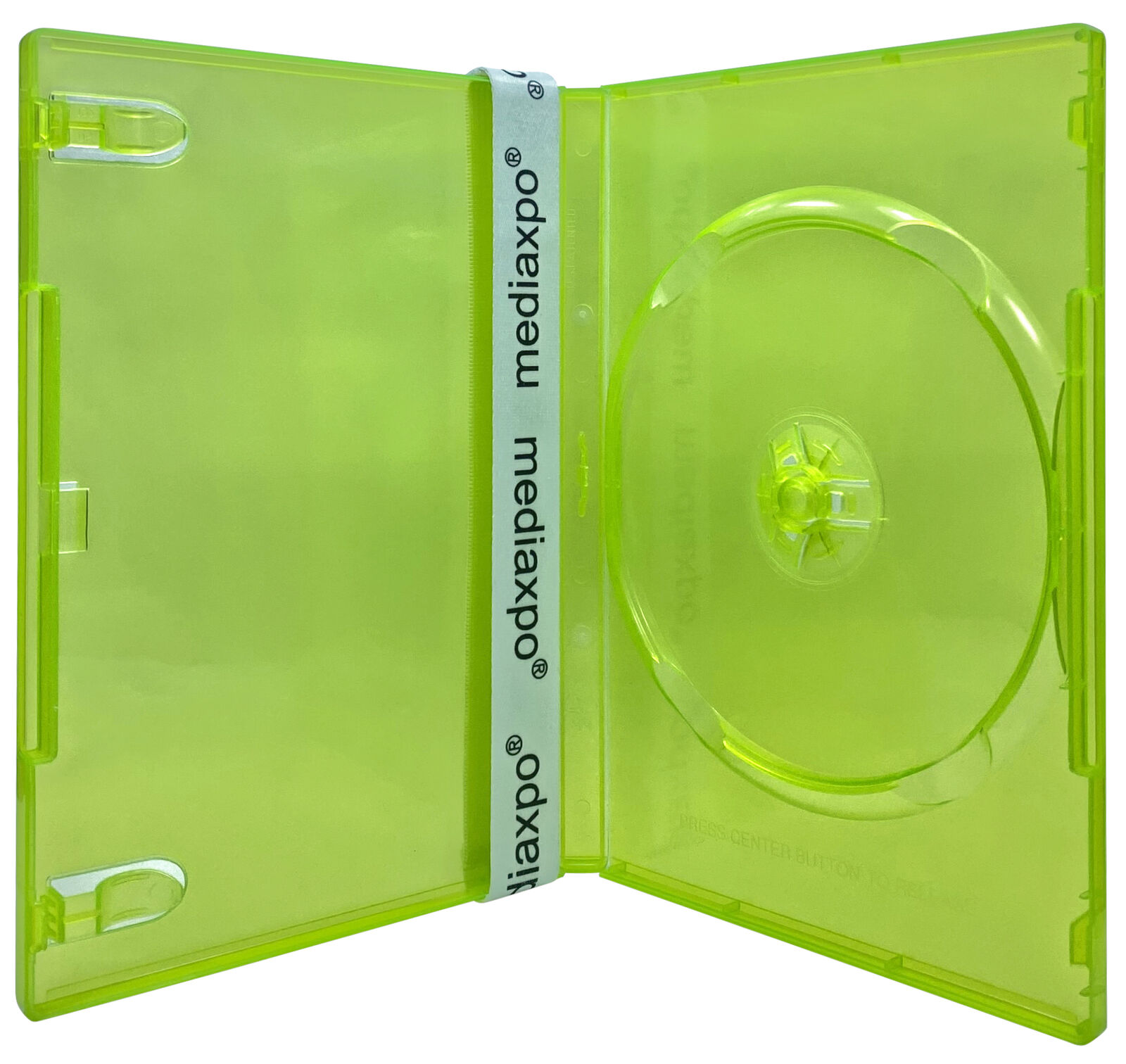STANDARD Clear Green Color Single DVD Cases Lot