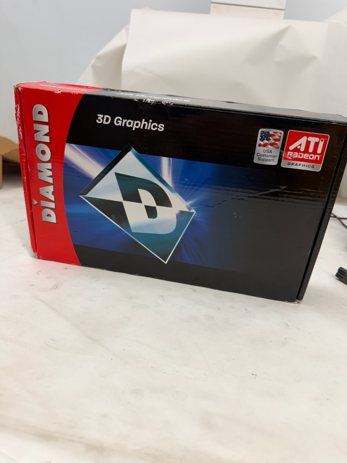 Diamond ATI Radeon HD 4350 512MB DDR3 PCIe Graphics Card Open Box HD4350