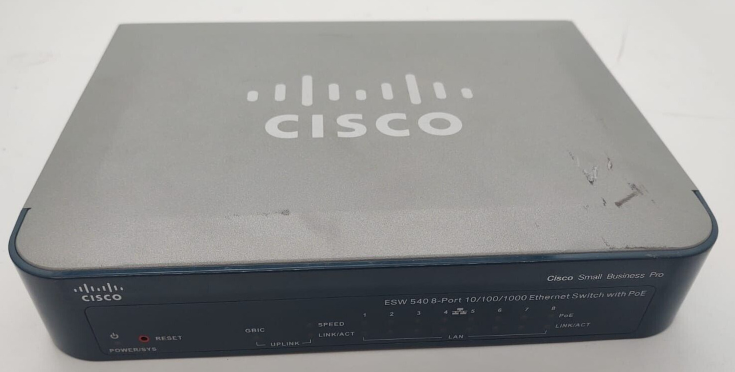 Cisco  Small Business Pro (ESW5408PK9) 8-Ports External Ethernet Switch