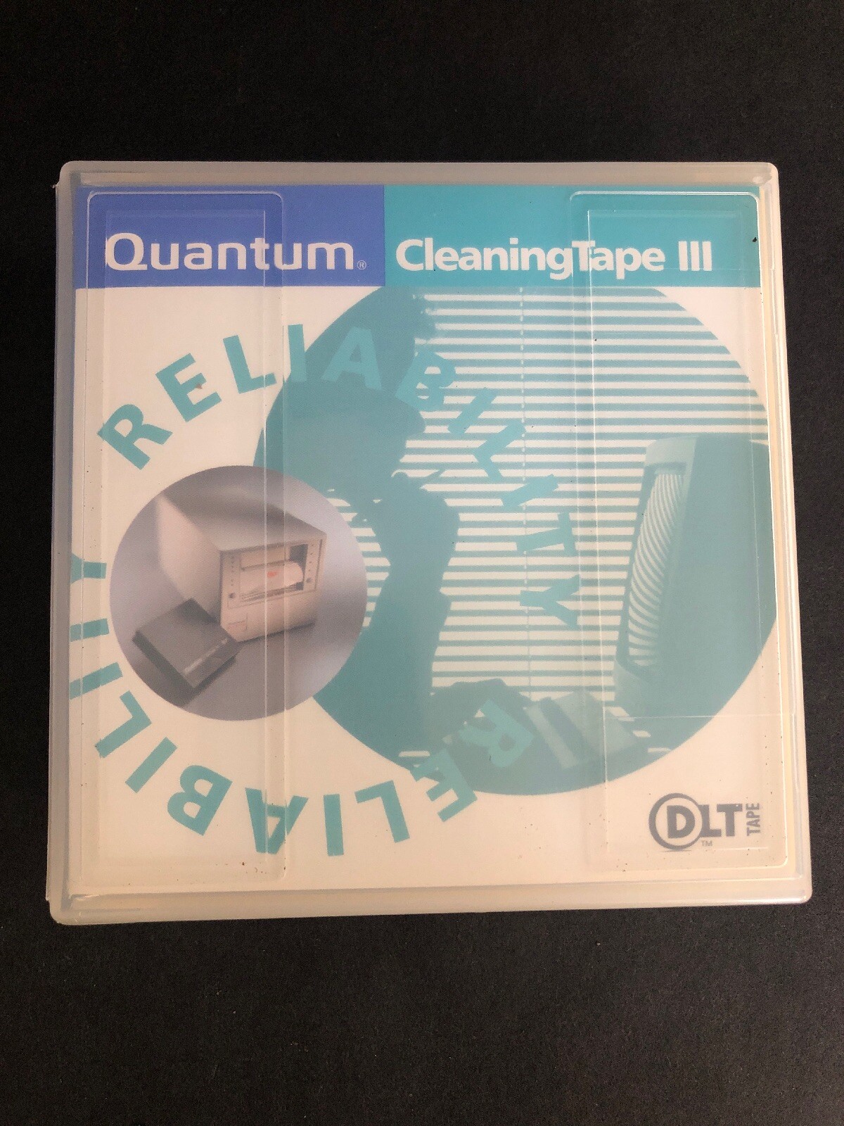 THXHC-02 Quantum III 1/2-Inch DLT Cleaning Tape Cartridge