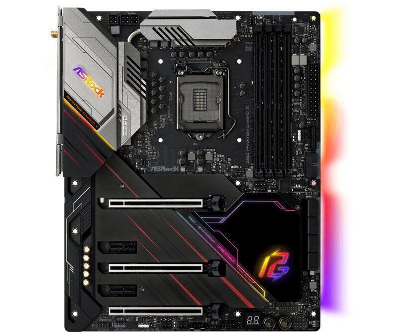 ASRock Z390 Phantom Gaming X Motherboard Intel Z390 LGA 1151 DDR4 ATX M.2 core