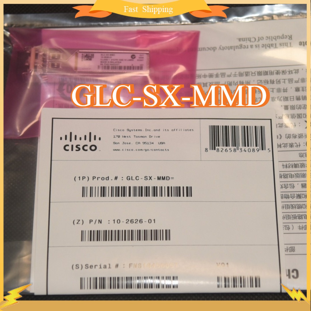 GLC-SX-MMD New Sealed Cisco 1000BASE-SX Transceiver Module FAST Shipping