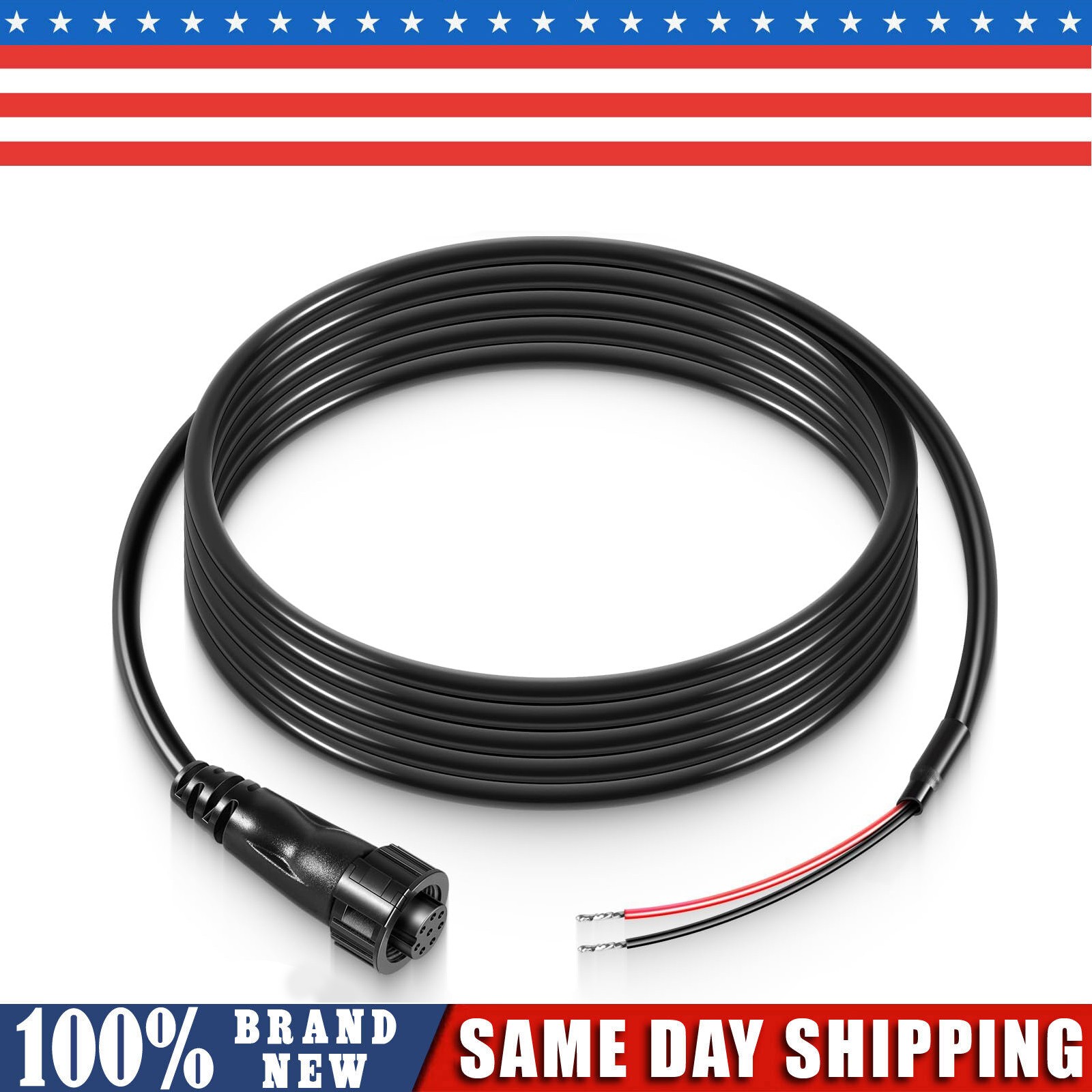 720085-1 Power Cable 6ft, PC12 Power Cord 8-Pin Fit for Humminbird Solix & Onix