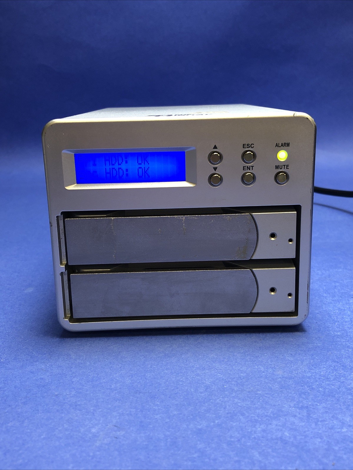 Sans Digital MobileStor MS2UT 2-Bay SATA RAID Enclosure - Powers On
