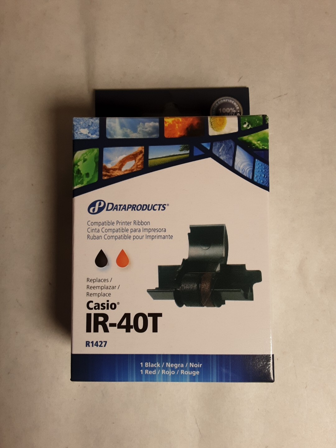 IR-40T For Calculator Ink Roller Blk/Red CP13,IR40T, NR42 Sharp, Casio