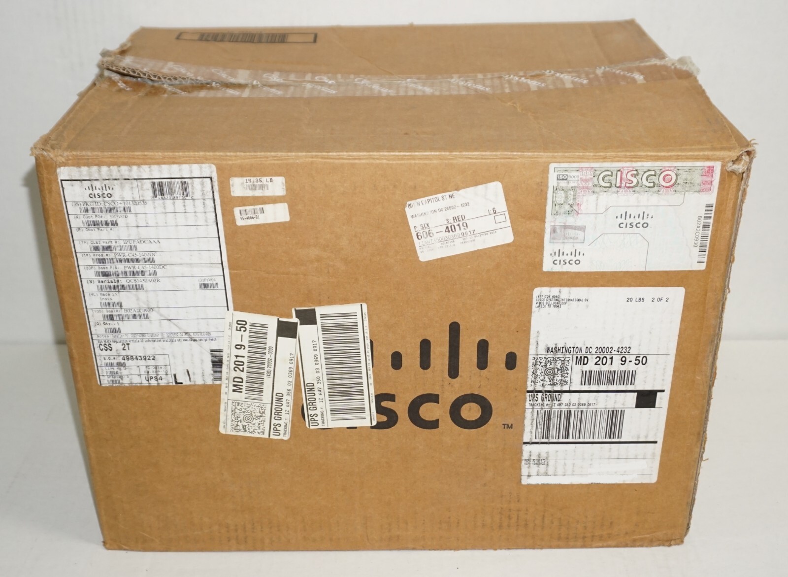 NEW CISCO PWR-C45-1400DC