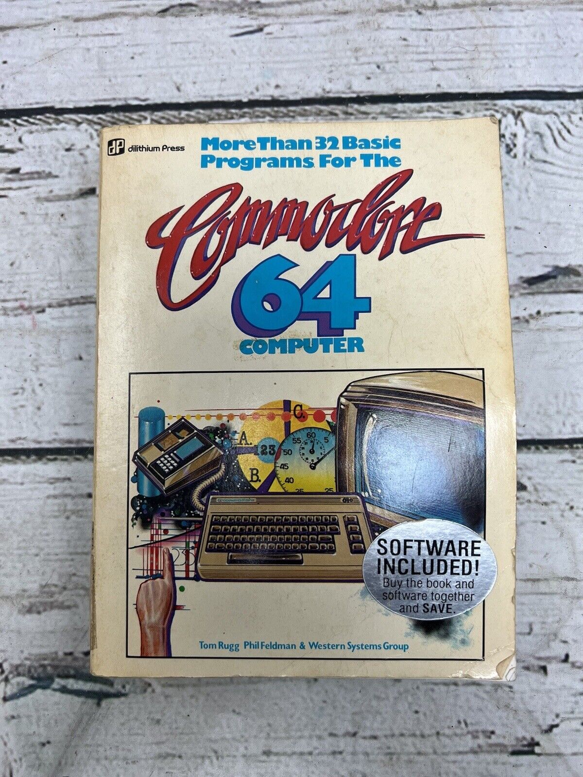 More Than 32 Basic Programs For The Commodore 64 Computer 1983 Book - NO DISK