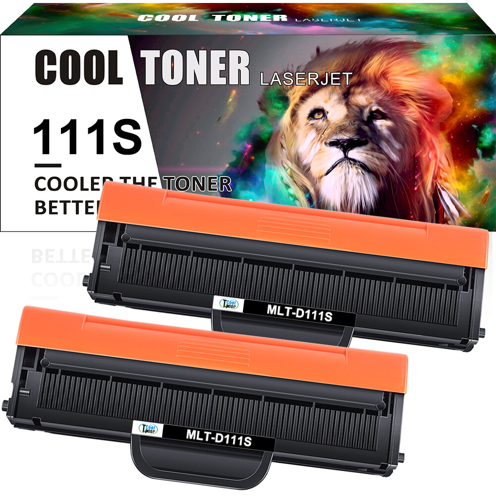 2PK MLT-D111S D111S Toner Cartridge Fits For Samsung Xpress SL-M2022W SL-M2070W