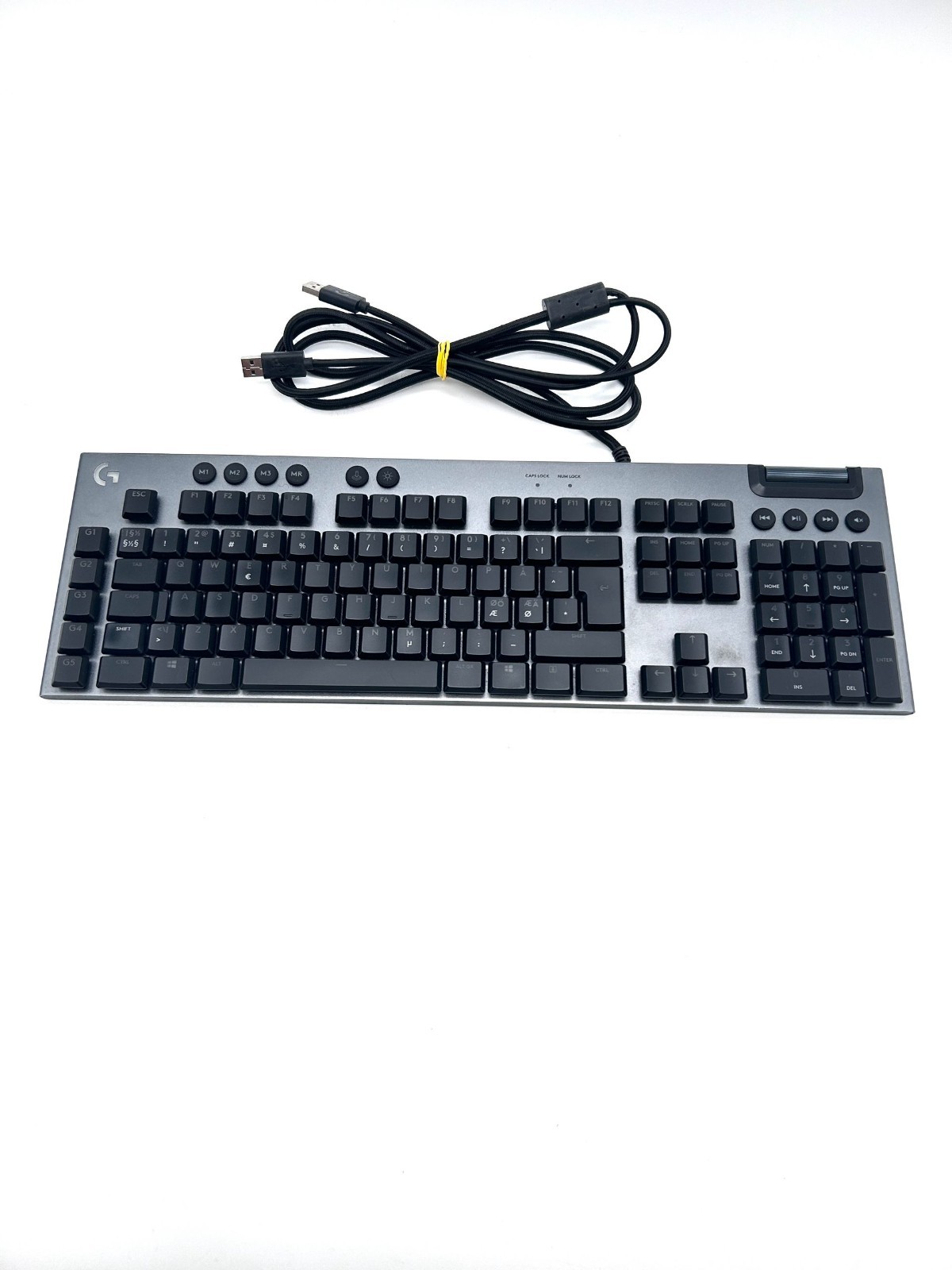 Logitech G815 RGB Mechanical Gaming Keyboard Tactile Brown Switch USB Tested