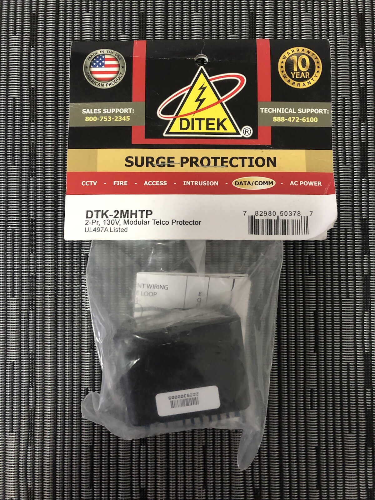 DITEC DTK-2MHTP SURGE PROTECTION 