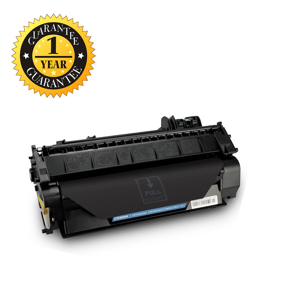1-4pk CE505A 05A Black Toner Cartridges for HP Laserjet P2055dn P2035n Printer